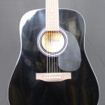 Redding RED50BK Dreadnought Acoustic Guitar Black- Scratch and Dent