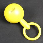 Remo Lynn Kleiner Small Yellow Baby Maraca with Loop Handle