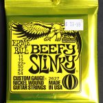 Ernie Ball Guitar Strings Electric 11/54 Nickel Beefy Slinky