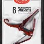 Kyser Quick-Change Acoustic Guitar Capo in Rosewood Finish