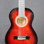 Valencia VC101RDS 1/4 Nylon Classical Guitar Redburst